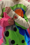 Walter Van Beirendonck Super Walter Knit sweater (led) AW22-23 5006 (A) Mi Bai